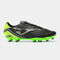 Scarpe calcio Aguila 22 terreno solido FG nero verde fluorescente