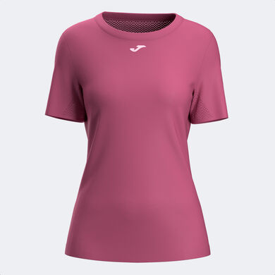 Shirt short sleeve woman Indoor gym violet