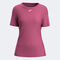 Shirt short sleeve woman Indoor gym violet