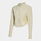 Sweatshirt woman Indoor Gym beige