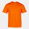 Shirt short sleeve man Desert orange