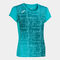 Shirt short sleeve woman Elite VIII turquoise
