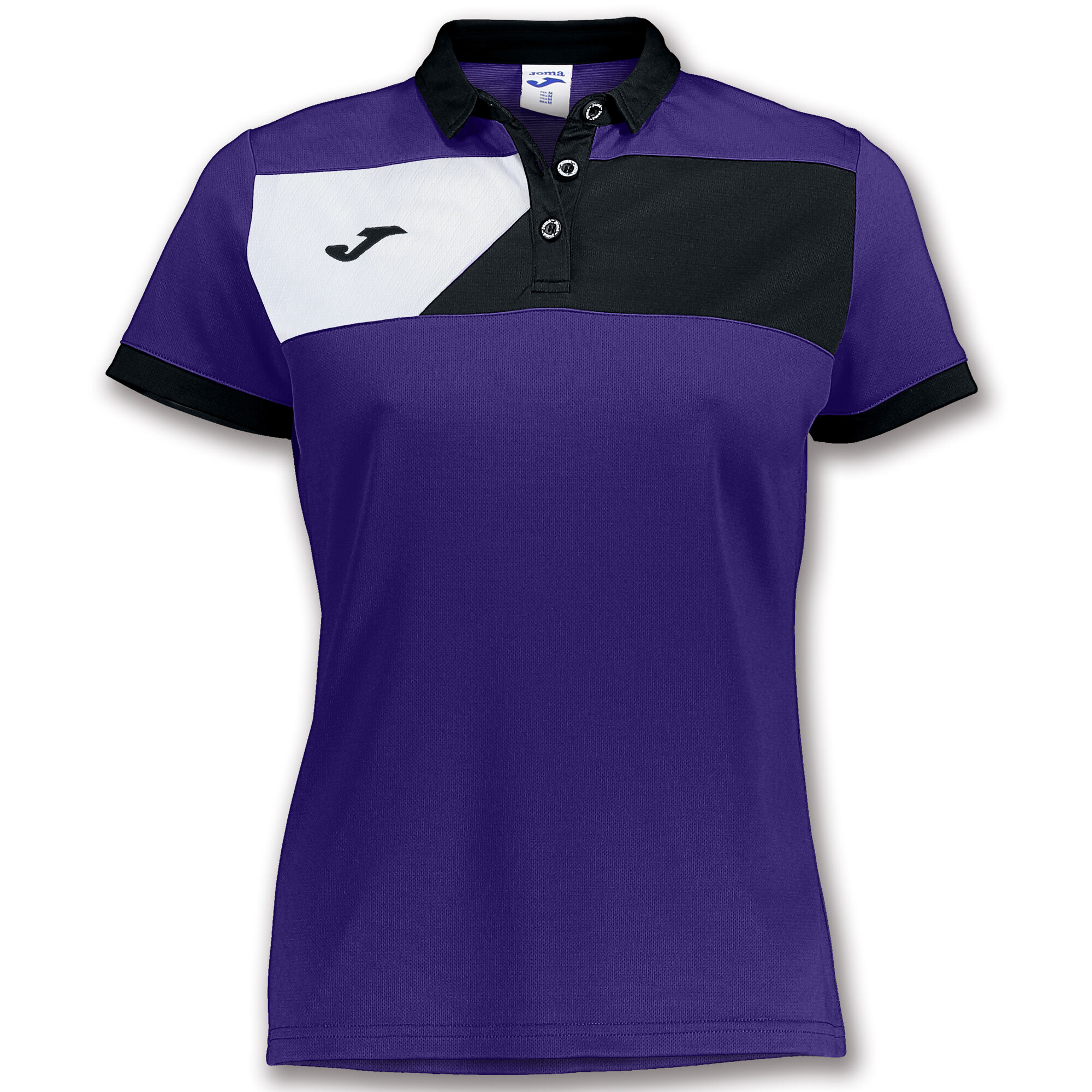 POLO MANCHES COURTES FEMME CREW II VIOLET