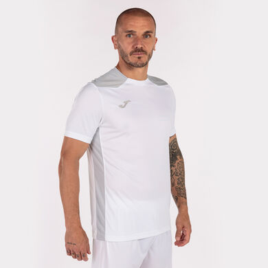 Maillot manches courtes homme Championship VI blanc gris