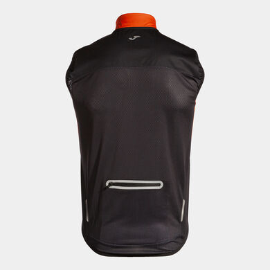 Gilet unisex Crono nero arancione