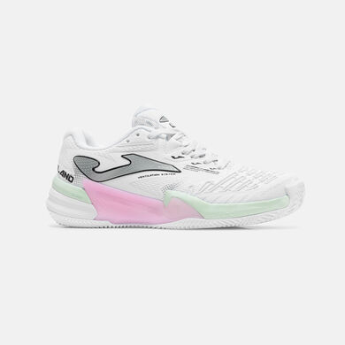 Zapatillas Roland Lady 26 pista dura mujer blanco rosa