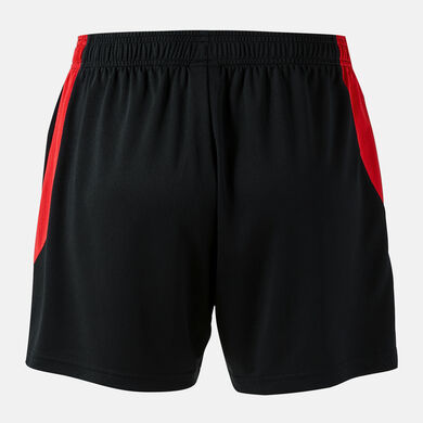 Short mujer Tokio negro rojo