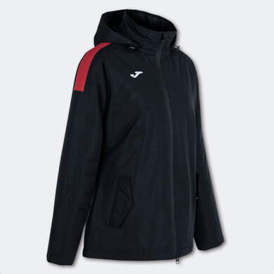 Anorak woman Trivor black red