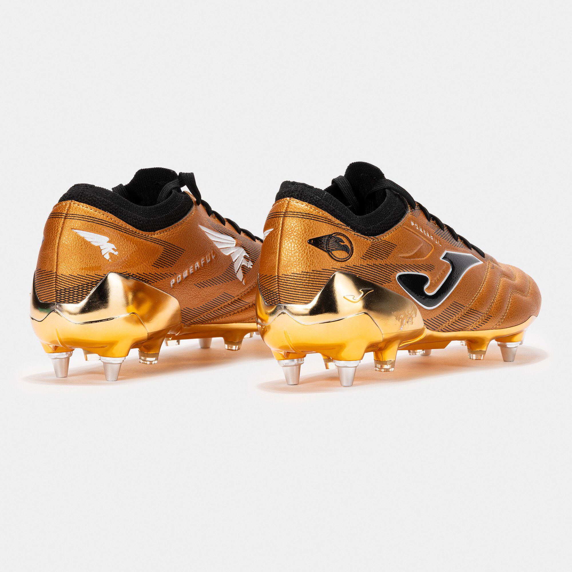 Football boots Powerful Cup 24 soft ground gold black | JOMA®