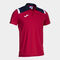 Polo manga corta hombre Toledo rojo marino