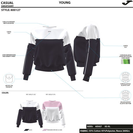 SUDADERA DAPHNE