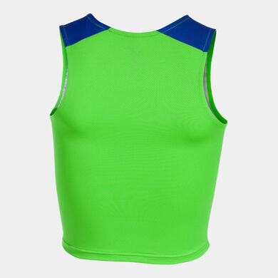 Tanktop frau Elite X neongrün königsblau