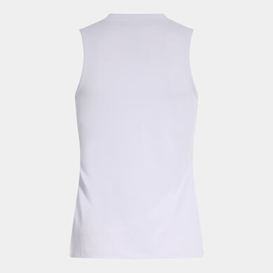 Sleeveless t-shirt woman Elite Club white