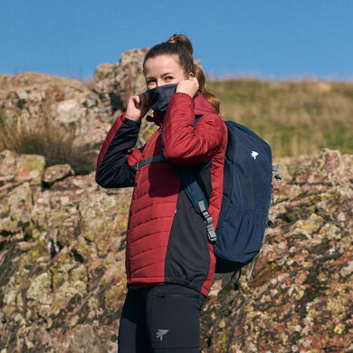 Light jacket woman Explorer red