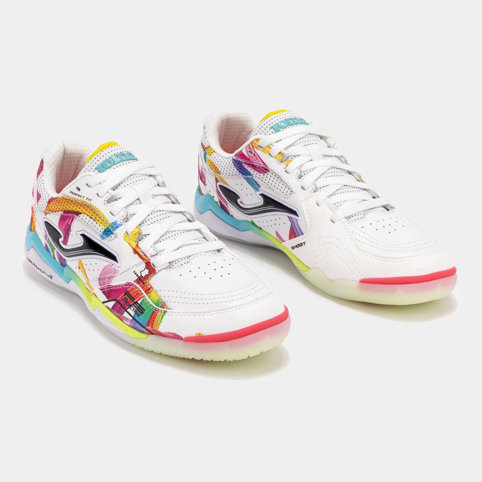 Zapatillas fútbol sala FS Reactive 26 Graffti indoor blanco | JOMA®