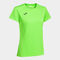 Camiseta manga corta mujer Combi verde flúor
