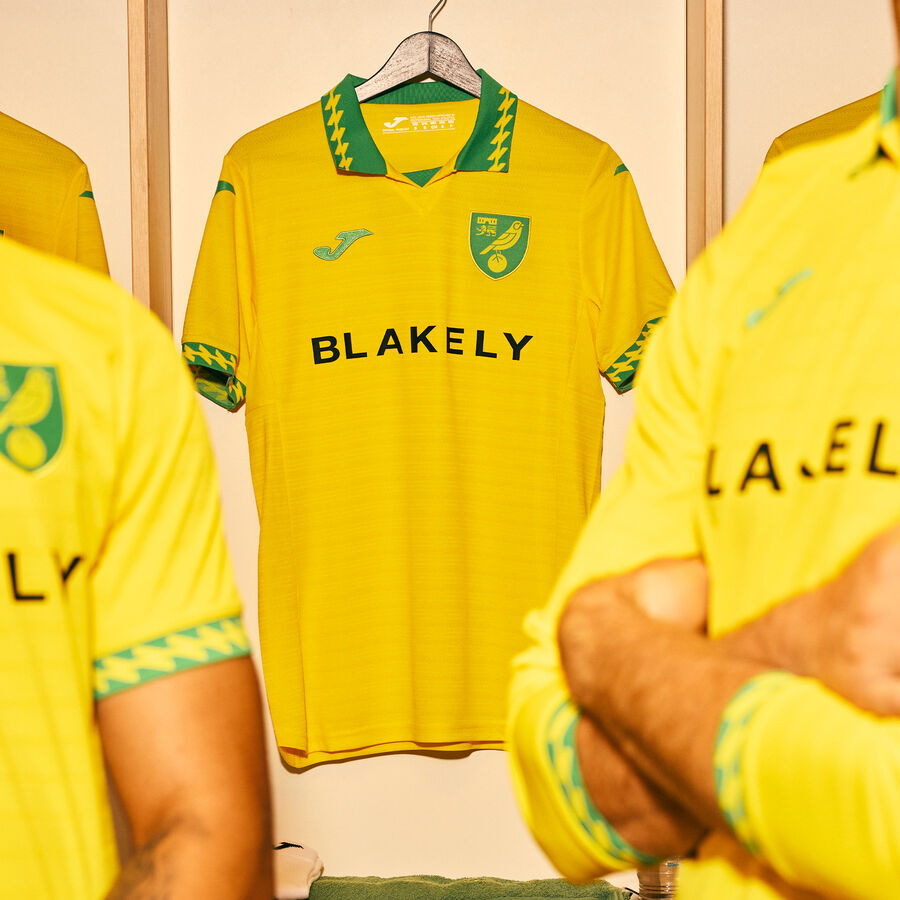 サッカーユニフォーム Norwich Shirt short sleeve home kit Norwich City 25/26 | JOMA®