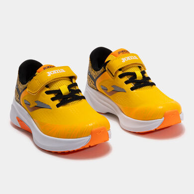 Pantofi sport alergare Fenix Jr 25 junior portocaliu fosforescent