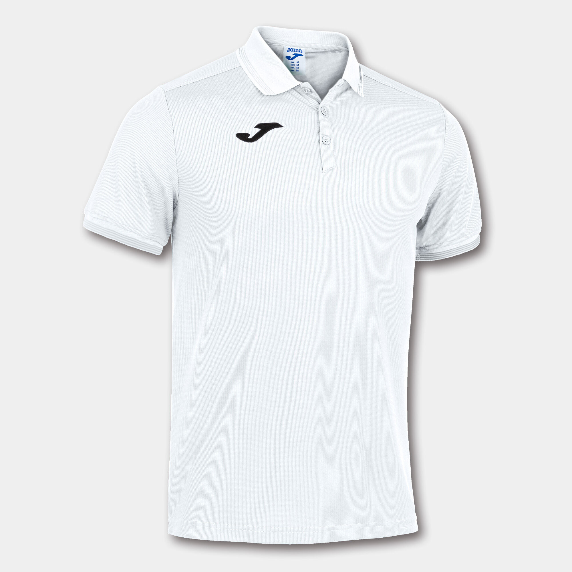 POLO MANCHES COURTES HOMME CAMPUS III BLANC