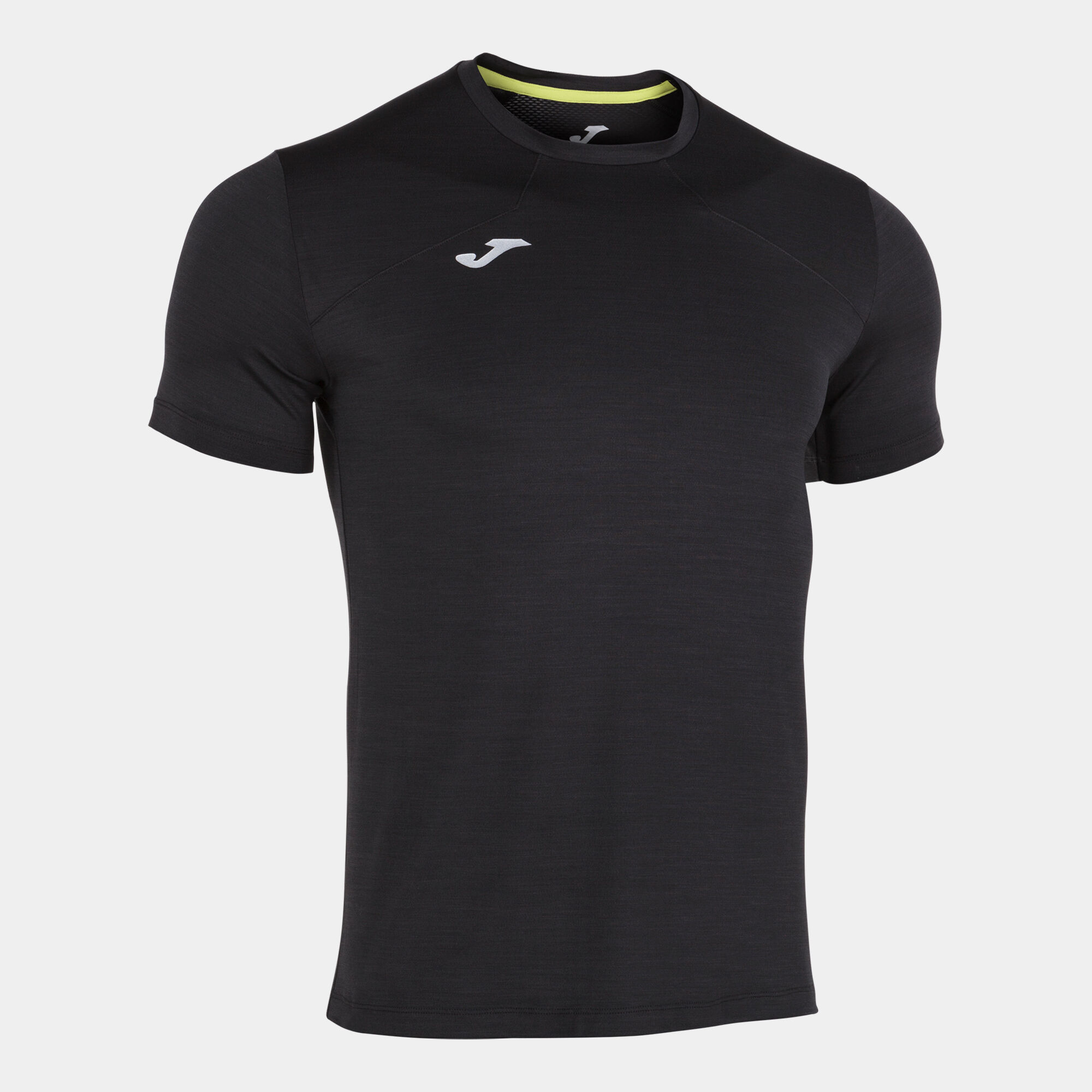 MAILLOT MANCHES COURTES HOMME RUNNING NIGHT NOIR