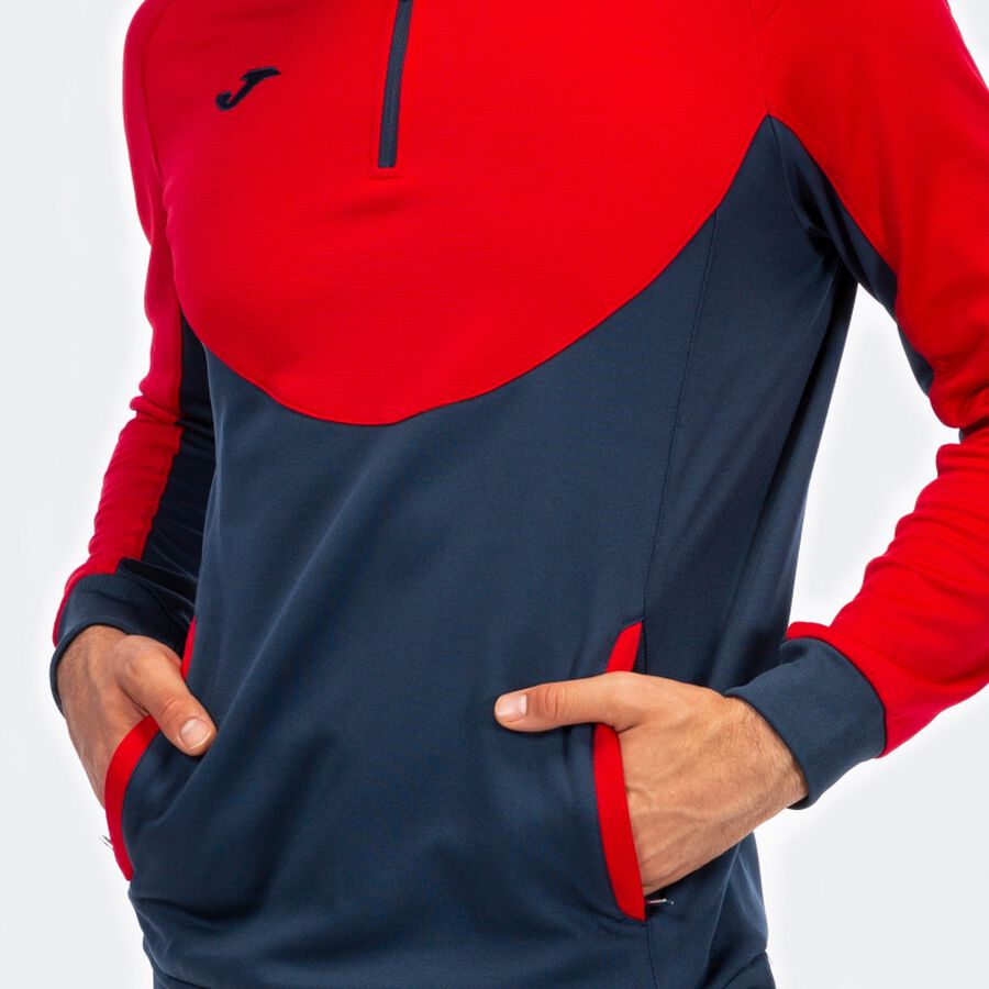 SUDADERA ESSENTIAL 1/2 CREMALL TURQ-