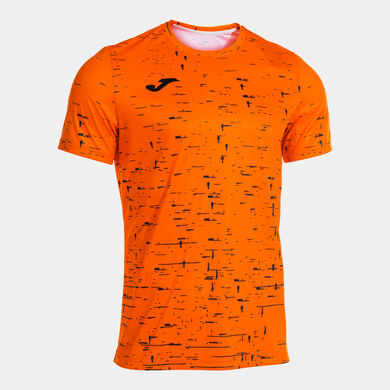 T-shirt maniche corte uomo Pro team arancione nero