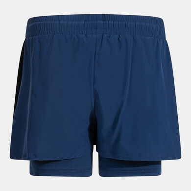 Shorts woman Sculpture II blue