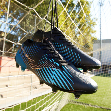 Scarpe calcio Propulsion Cup 23 terreno solido FG nero blu