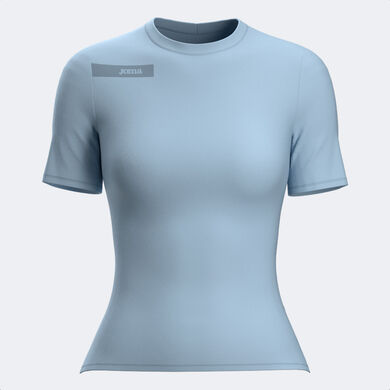Camiseta manga corta mujer Challenge azul