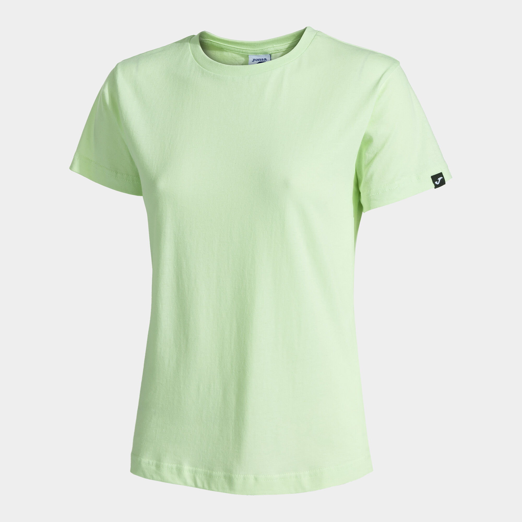 T-shirt manga curta mulher Desert verde