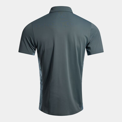 Polo shirt short-sleeve man Challenge gray