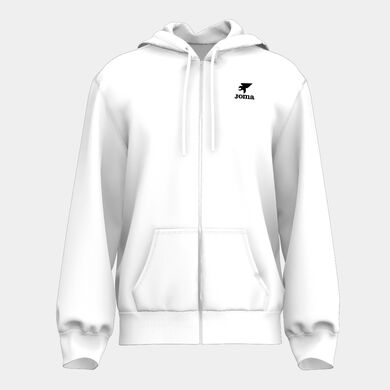 Hooded jacket man Aguila white