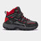 Botas outdoor Utah Jr 24 junior negro rojo
