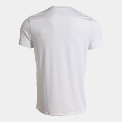 T-shirt maniche corte uomo Record III bianco