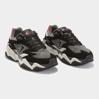 Zapatillas casual C1400 Men 24 hombre negro gris