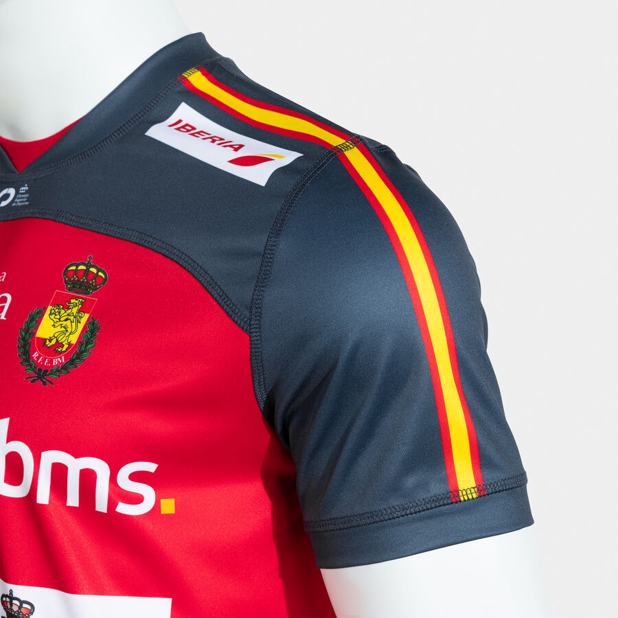 CAMISETA MANGA CORTA COMP. OFI. FED. BALONMANO ESPA&Ntilde;A