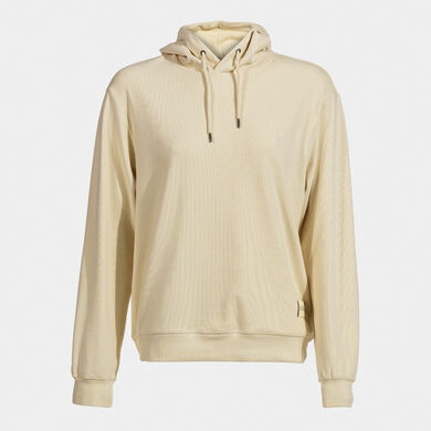 Sudadera con capucha mujer Mimetic beige