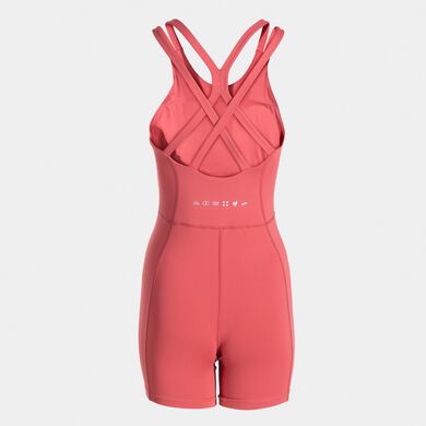 Sports jumpsuit woman Breath pink