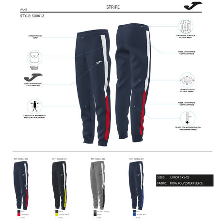 PANTALÓN LARGO STRIPE