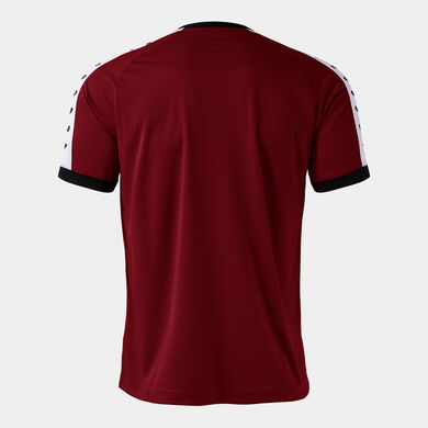 Shirt short sleeve man Heroic burgundy