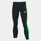 Leggings unisex Elite VII nero verde fluorescente