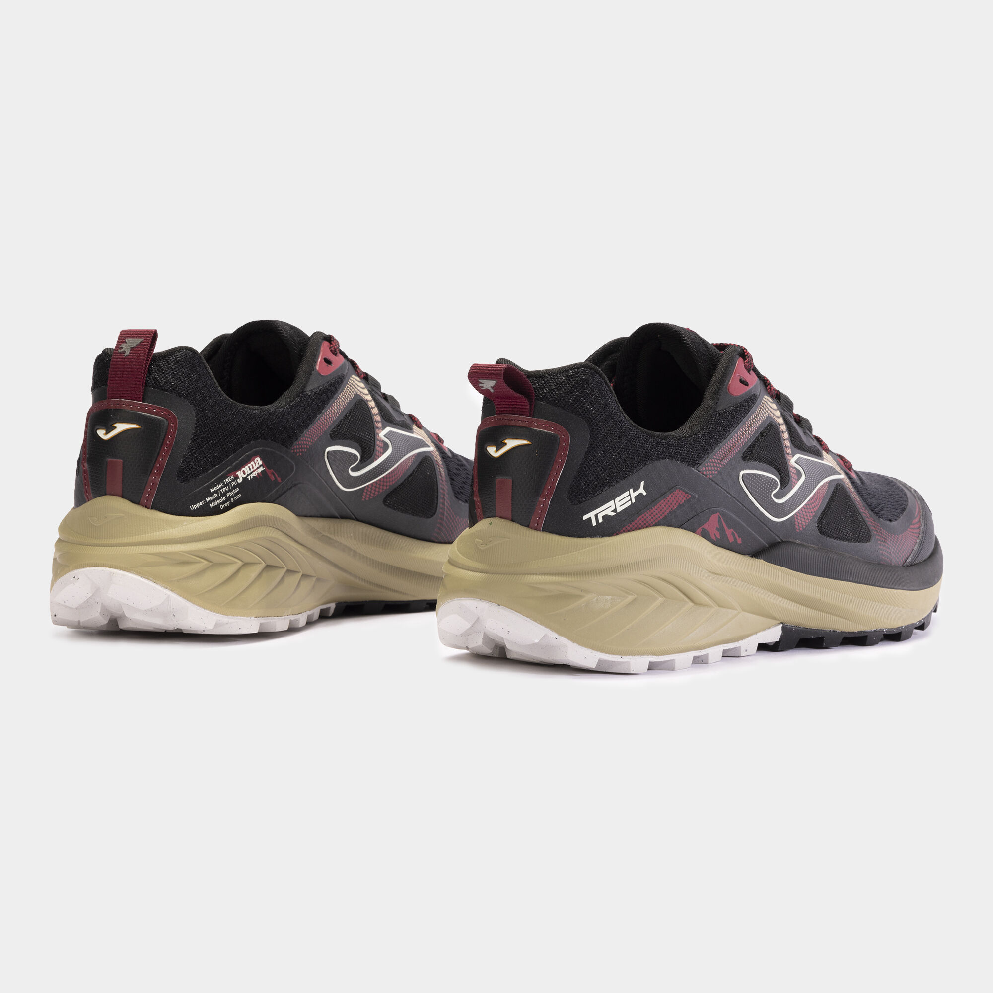 Trail running shoes Trek Men 24 man black beige