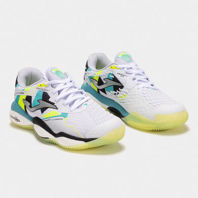 Shoes Smash 25 clay man white blue