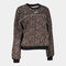 Sudadera mujer Daphne negro rosa caqui