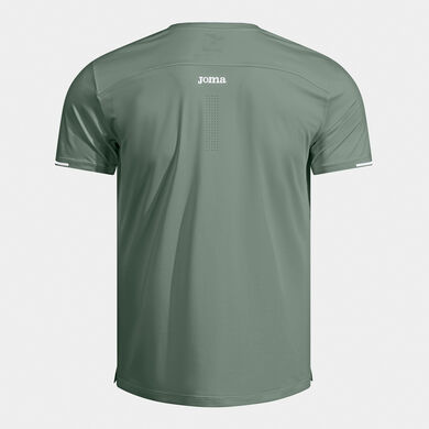 Camiseta manga corta hombre torneo verde