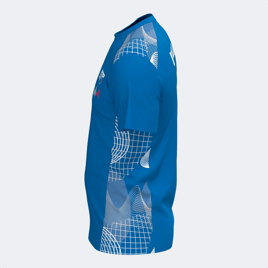 CAMISETA MANGA CORTA COMP. OFI. FED. ITALIA TENIS Y PADEL