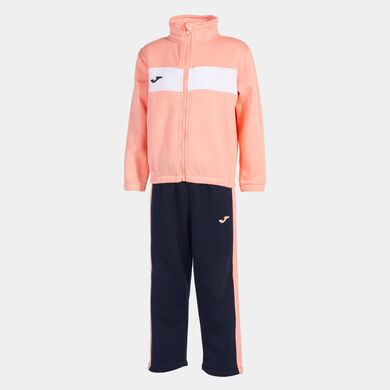 Tracksuit junior Stripe pink navy blue