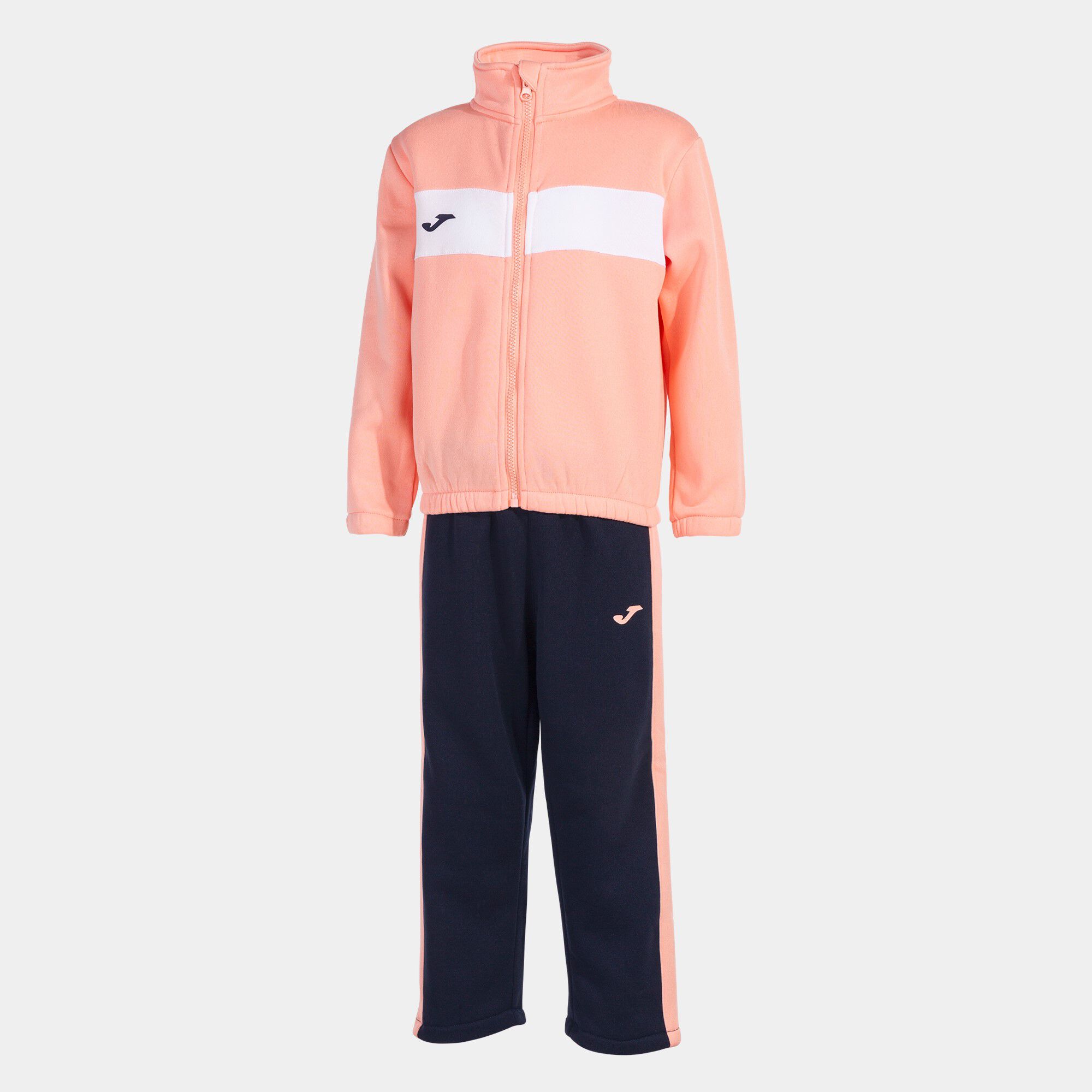 Trainingsanzug junior Stripe rosa marineblau