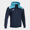 Chaqueta con capucha hombre Toledo marino turquesa flúor