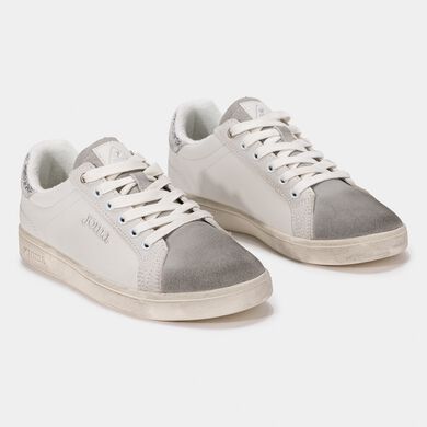 Casual shoes C.Alba Lady 25 woman white silver